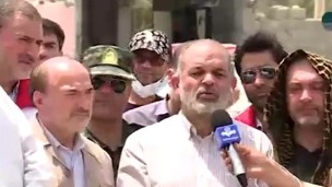 تقدیر وزیر کشور از حضور بهموقع و امدادرسانی هلالاحمر در مناطق زلزلهزده